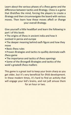 Chess Openings for Beginners: Endgame Tips and Tactics - Proven Tips on How to Win at Chess (Chess Endgame for Beginners and Casual Players)