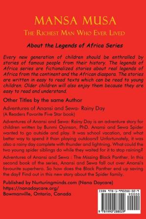 Mansa Musa: The Richest Man Who Ever Lived: 1 (Legends of Africa)