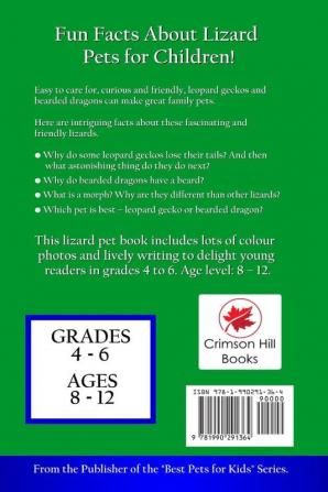 Fun Leopard Gecko and Bearded Dragon Facts for Kids 9-12