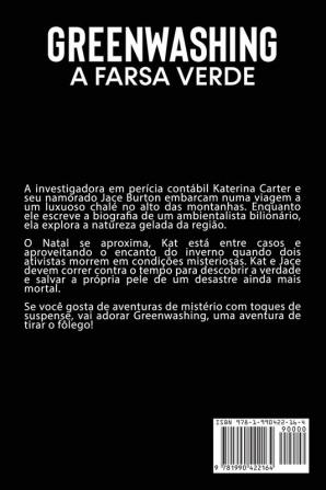 Greenwashing: A Farsa Verde: uma aventura de suspense e mistério com a investigadora Katerina Carter: 4 (Serie de Aventuras de Suspense E Misterio Com A Investigadora Katerina Carter)