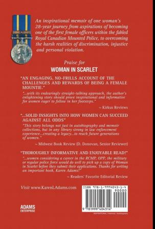 Woman In Scarlet: The groundbreaking true story of life as a woman in an elite male-only police force