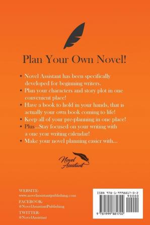 Novel Assistant: A fill in the blank book for pre-planning your novel.