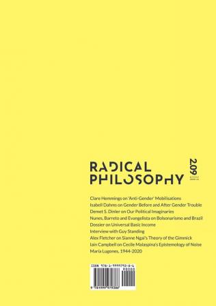 Radical Philosophy 2.09 / Winter 2020-21