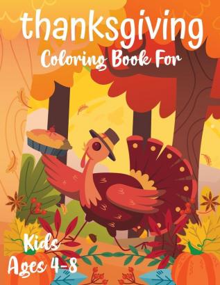 Thanksgiving Coloring Book for Children