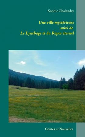 Une ville mystérieuse: Suivie de Le lynchage et Le repos éternel