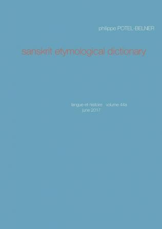 Sanskrit etymological dictionary