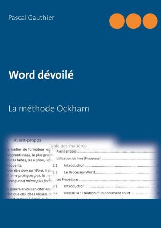 Word dévoilé: La méthode Ockham