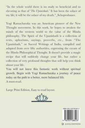 The spirit of the Upanishads