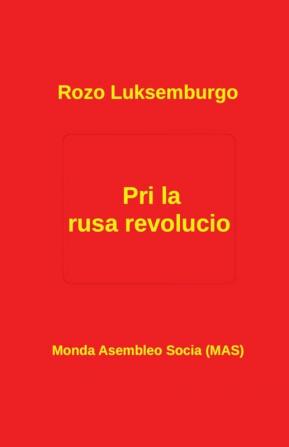 Pri la rusa revolucio: 156 (Mas-Libro)