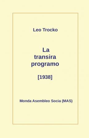 La transira programo (1938)