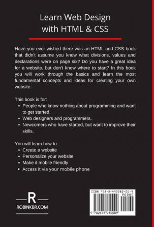 Create Your Own Website: Learn Web Design with HTML & CSS