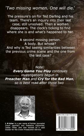 Every Game You Play: Two missing women. One will die.: 11 (Ted Darling Crime)