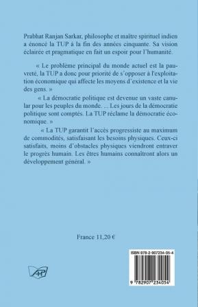 Pour Une Democratie Economique La Vision de la Tup Theorie de L Utilisation Progressiste