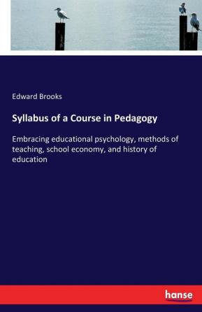 Syllabus of a Course in Pedagogy