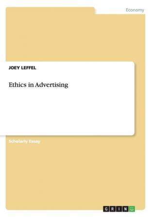 Ethics in Advertising