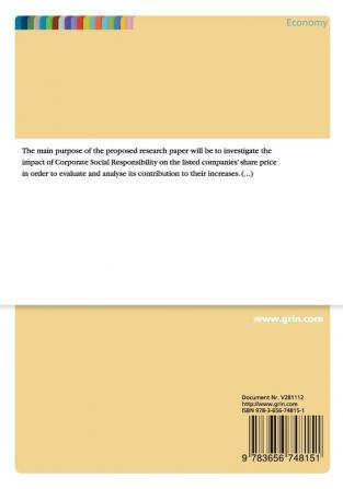 Corporate Social Responsibility & Corporate Financial Performance Relationship