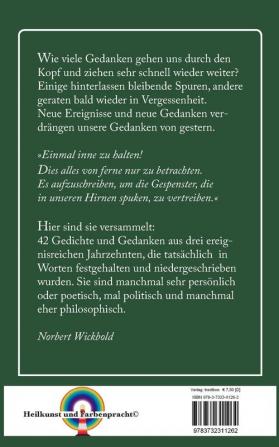 Was seht ihr denn?: 42 Gedichte und Gedanken