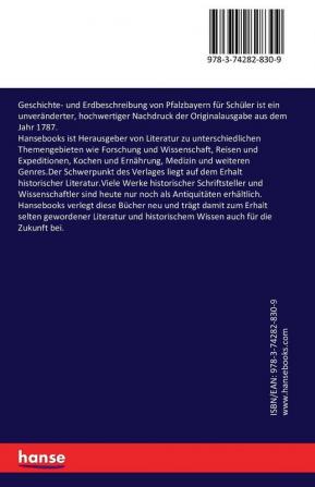 Geschichte- und Erdbeschreibung von Pfalzbayern für Schüler