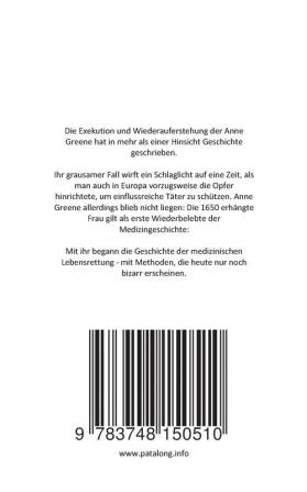 Untot: Exekution und Auferstehung der Anne Greene