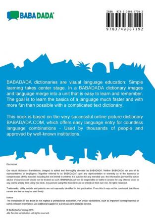 BABADADA svenska - Japanese (in japanese script) bildordbok - visual dictionary (in japanese script): Swedish - Japanese (in japanese script) visual dictionary