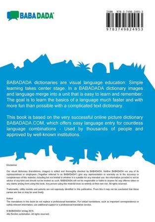 BABADADA Afrikaans - Amharic (in Geʽez script) geillustreerde woordeboek - visual dictionary (in Geʽez script): Afrikaans - Amharic (in Geʽez script) visual dictionary