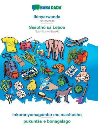 BABADADA Ikinyarwanda - Sesotho sa Leboa inkoranyamagambo mu mashusho - pukuntsu e bonagalago: Kinyarwanda - North Sotho (Sepedi) visual dictionary