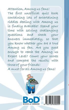 Super Quiz Book for Am@ng.us Fans: puzzle qizzes trivia quest questions Q&A App computer pc game apple videogame kids children Impostor ... christmas easter Santa claus school