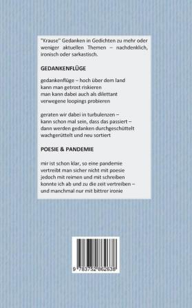 Gedankenflüge: Krause Gedanken - Buch Nr. 5