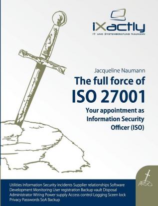 Your appointment as Information Security Officer (ISO)