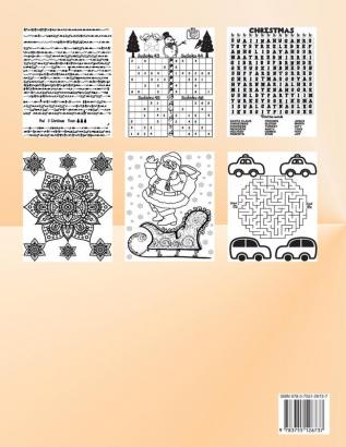 Activity book for kids ages 6-8: Word Search Sudoku Find 3 Objects Coloring Book