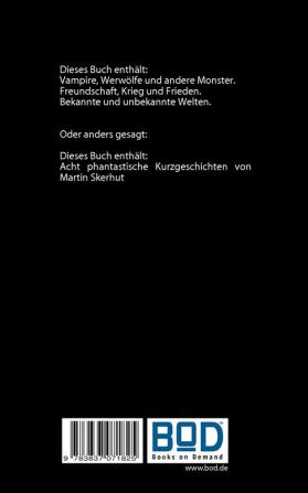 Die Rückkehr der Formorer: Phantastische Kurzgeschichten