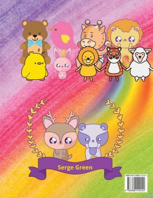 Libro para colorear de animales bebes: Libro para colorear de adorables animales para bebés de más de 3 años Libro para colorear de adorables y súper ... colorear de animales de bebé para niñas y niñ