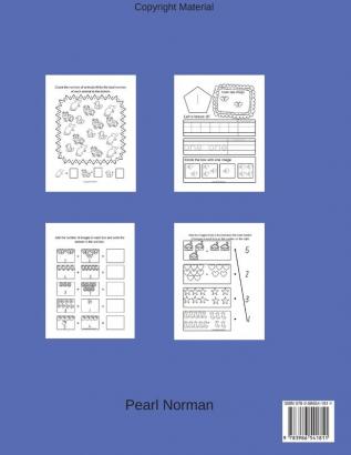 Let's Do Math ! Kindergarten: Addition substraction matching numbers counting compare numbers and much more