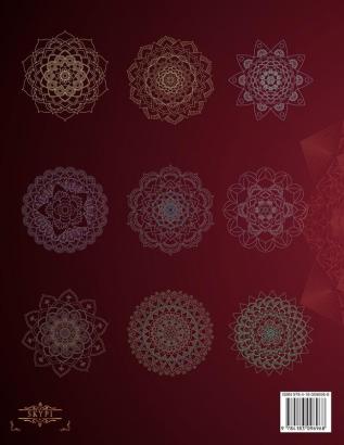 Mandala Luxury Coloring Book: For Adults Relaxation With Fun Easy And Relaxing Coloring Pages Stress Relieving Mandala Designs Volume 1