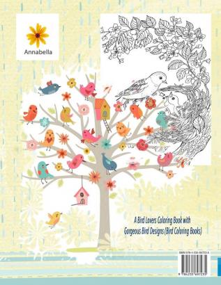 Birds Adult Coloring Book: Bird Coloring Books