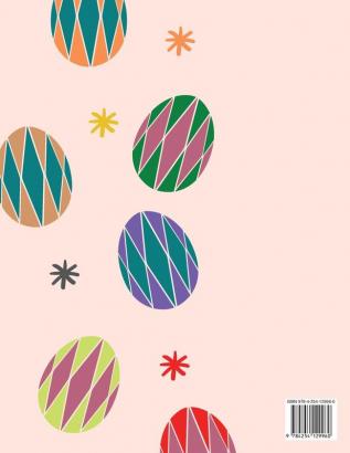 Happy Easter Coloring Book.Stunning Mandala Eggs Coloring Book for Teens and Adults Have Fun While Celebrating Easter with Easter Eggs.