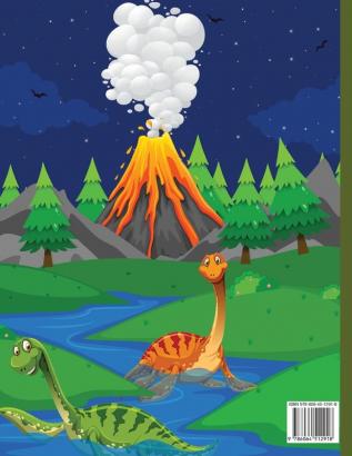 Dinosaur Coloring Book for Kids: An Exciting Coloring Book for Kids Ages 4-8 Epic Coloring Pages