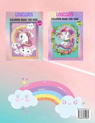 Amazing Unicorns Activity Book for kids: Amazing Activity and Coloring book with Cute Unicorns for 4-8 year old kids Home or travel Activities Fun and ... Letter tracing Dot to Dot Coloring Pages