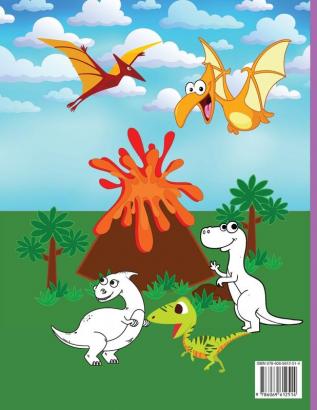 Dinosaur Coloring Book: My First Book of Coloring