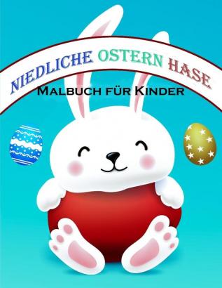 Niedliches Osterhasen-Malbuch für Kinder