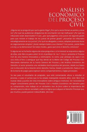 Análisis Econômico del Processo Civil