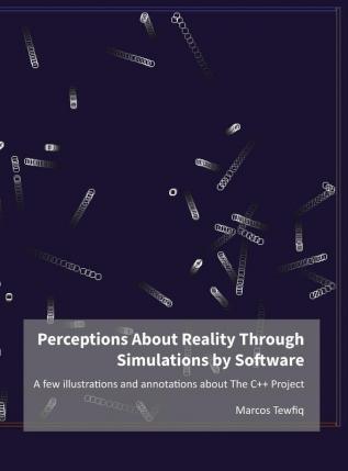 Perceptions About Reality Through Simulations by Software: A few illustrations and annotations about The C++ Project