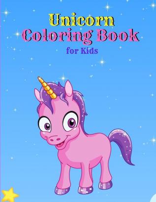 Unicorn Coloring Book for Kids