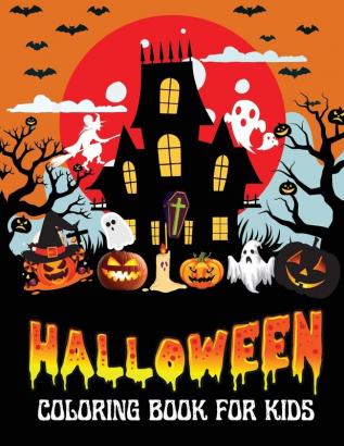 Halloween Coloring book for kids