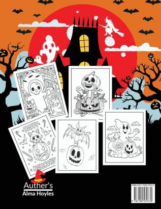 Halloween Coloring book for kids