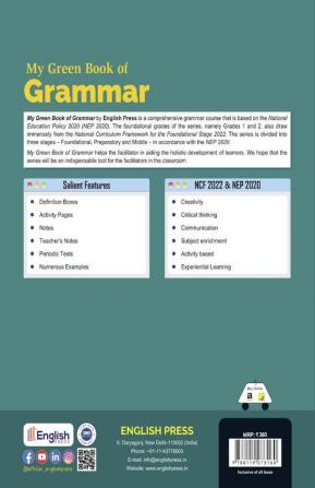 My Green Book of Grammar for Class 8