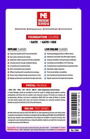 Reasoning and Aptitude for GATE and ESE- 2024