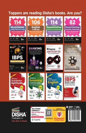 22 Year-wise IBPS Clerk Preliminary & Mains Previous Year Solved Papers (2023 - 2011) 6th Edition