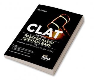 CLAT New Pattern Passage Based Question Bank with Previous Year Questions (2020 - 2024) 4th Edition | Useful for AILET, SLAT, LLB Law Exams