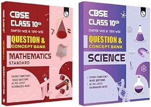 PW CBSE Class 10th Mathematics and Science Combo Set of 2 Books Question & Concept Bank Chapterwise & Topicwise Exam 2023 - 2024 | Previous Year Paper Covered